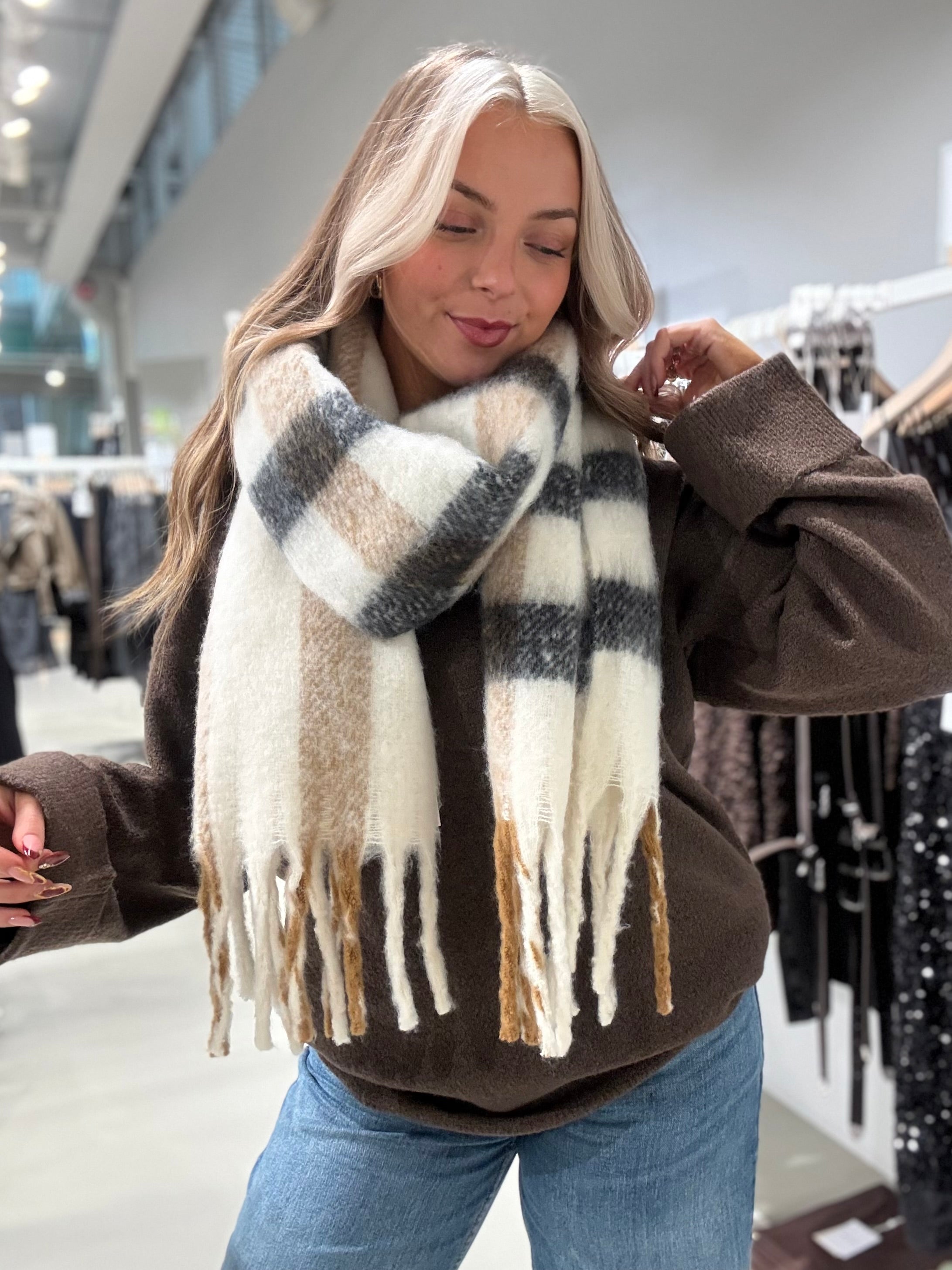 PCBEA Scarf - Cloud Dancer